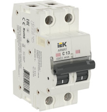 ARMAT Автоматический выключатель M06N 2P C 13А IEK - AR-M06N-2-C013