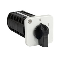 Переключатель BS 16 40 U, 10P, 20A, тип 0-1 (60°), 10NO на 1, 7.5kW(400VAC по АС-23), на дверь, фронт IP40 | арт.EAC609602