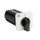 Переключатель BS 16 42 U, 12P, 20A, тип 0-1 (60°), 12NO на 1, 7.5kW(400VAC по АС-23), на дверь, фронт IP40 | арт.EAC610632