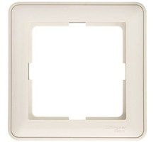 Рамка на 1 пост Schneider Electric Wessen59 KD-1-28 Слоновая  кость | арт.KD-1-28
