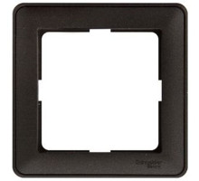 Рамка на 1 пост Schneider Electric Wessen59 KD-1-68 Черный бархат | арт.KD-1-68