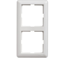 Рамка на 2 поста Schneider Electric Wessen59 KD-2-18 Белый | арт.KD-2-18