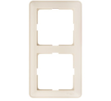 Рамка на 2 поста Schneider Electric Wessen59 KD-2-28 Слоновая  кость | арт.KD-2-28