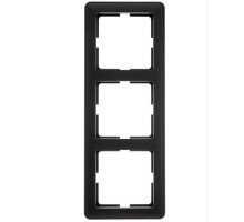 Рамка на 3 поста Schneider Electric Wessen59 KD-3-68 Черный бархат | арт.KD-3-68