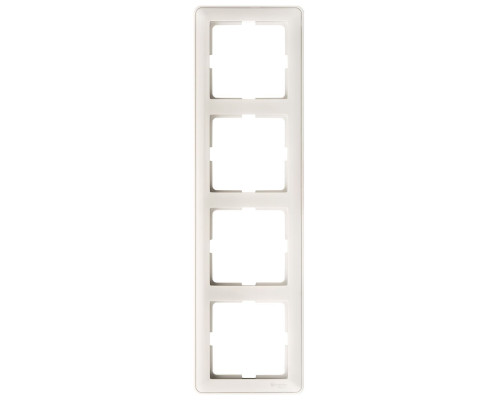 Рамка на 4 поста Schneider Electric Wessen59 KD-4-18 Белый | арт.KD-4-18