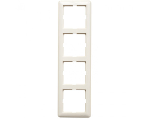 Рамка на 4 поста Schneider Electric Wessen59 KD-4-28 Слоновая  кость | арт.KD-4-28