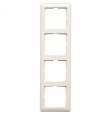Рамка на 4 поста Schneider Electric Wessen59 KD-4-28 Слоновая  кость | арт.KD-4-28