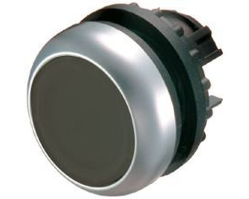 Кнопка черная Titan M22-D-S, IP67