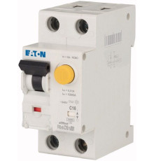 Диф. авт. выключатель FRBMM-C16/1N/001, 1P+N, 16A, хар-ка C, 10kA, 10mA, тип АC, 2M
