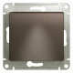 Вывод кабеля, механизм Schneider Electric Glossa GSL000899 Шоколад - GSL000899