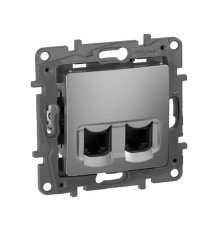 Роз 2ХRJ45 5е UTP АЛЮ ETIKA | арт.672455