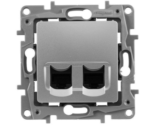 Роз 2ХRJ45 5е UTP АЛЮ ETIKA | арт.672455