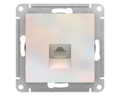Розетка телефонная Schneider Electric AtlasDesign ATN000481 Жемчуг - ATN000481