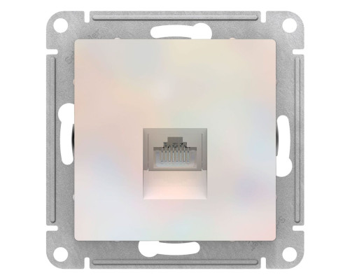 Розетка компьютерная Schneider Electric AtlasDesign ATN000483 Жемчуг - ATN000483