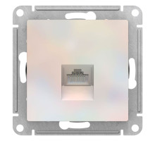 Розетка компьютерная Schneider Electric AtlasDesign ATN000483 Жемчуг - ATN000483