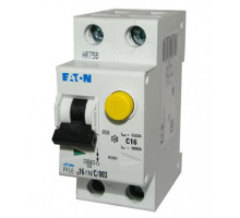 PFL6 Eaton 1P+N 16A тип С 30мA 6kA, 2M Дифф. авт. выкл.