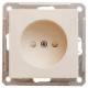 Розетка без заземления со шторками Schneider Electric Wessen59 RS16-151-2-86 Слоновая  кость | арт.RS16-151-2-86