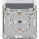 Розетка с заземлением со шторками с крышкой Schneider Electric Wessen59 RS16-152B-1-86 Белый - RS16-