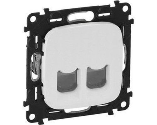 VLN-a БЕЛ Роз 2хRJ-45 CAT6  UTP  | арт.753743