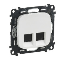 VLN-a БЕЛ Роз 2хRJ-45 CAT6  UTP  | арт.753743