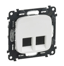 VLN-a БЕЛ Роз 2хRJ-45 CAT6  UTP  | арт.753743