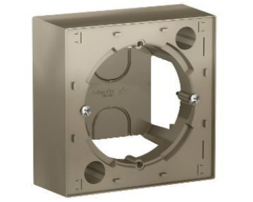 ATN000500 ATLASDESIGN КОРОБКА для наружного монтажа, ШАМПАНЬ - ATN000500