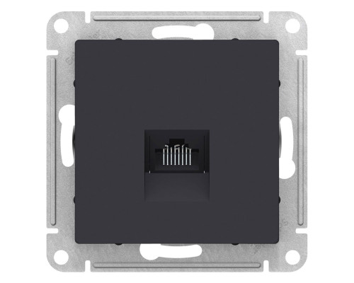 Розетка компьютерная Schneider Electric AtlasDesign ATN001083 Карбон - ATN001083