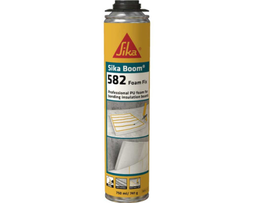 Клей - пена Sika Boom - 582 Foam Fix, 750 мл