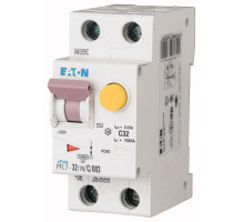 PFL7 Eaton 1P+N 32A тип AС 30мA 10kA, 2M Дифф. авт. выкл.