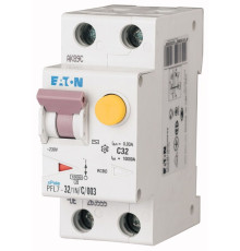PFL7 Eaton 1P+N 32A тип AС 30мA 10kA, 2M Дифф. авт. выкл.