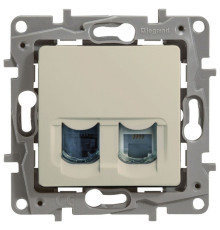 Роз 2хRJ45 UTP 5E СЛНК ETIKA