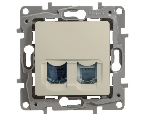 Роз 2хRJ45 UTP 5E СЛНК ETIKA