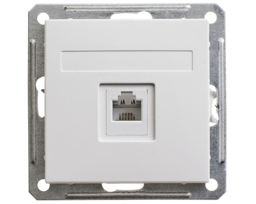 Розетка телефонная Schneider Electric Wessen59 RSI-152T-1-86 Белый - RSI-152T-1-86