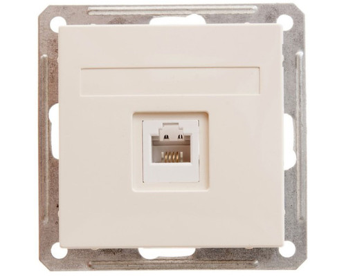 Розетка телефонная Schneider Electric Wessen59 RSI-152T-2-86 Слоновая  кость - RSI-152T-2-86