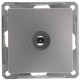 Розетка TV Schneider Electric Wessen59 RTS-151-5-86 Матовый хром - RTS-151-5-86