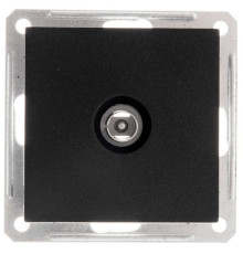 Розетка TV Schneider Electric Wessen59 RTS-151-6-86 Черный бархат - RTS-151-6-86