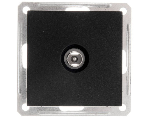 Розетка TV Schneider Electric Wessen59 RTS-151-6-86 Черный бархат - RTS-151-6-86
