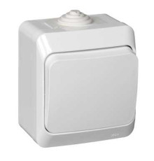 Выключатель, открытая установка Schneider Electric Этюд BA10-041B Белый - BA10-041B
