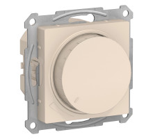 ATLASDESIGN СВЕТОРЕГУЛЯТОР (диммер) повор-нажим, LED, RC, 400Вт, мех., БЕЖЕВЫЙ