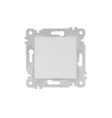 Rita - Выключатель двухполюсный, пруж. зажимы, белый