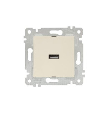 Rita - Розетка 1xUSB Type A, сл.кость