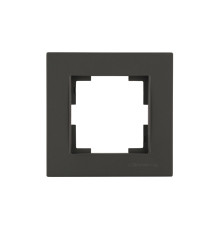 Rita - Рамка 1 пост, черный мат