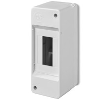 Коробка электротехническая для пломбировки MINI S-2, 2M, без клемм и дверцы, 141x53x66mm, IP20