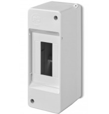 Коробка электротехническая для пломбировки MINI S-2, 2M, без клемм и дверцы, 141x53x66mm, IP20