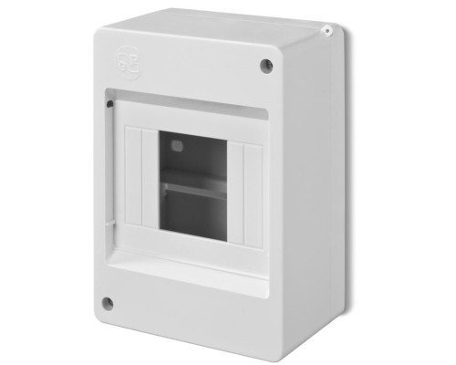 Коробка электротехническая для пломбировки MINI S-4, 4M, без клемм и дверцы, 140x95x66mm, IP20