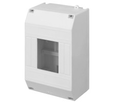 Коробка электротехническая для пломбировки MIKRO S-4, 4M, без клемм и дверцы, 125x80x58mm, IP20