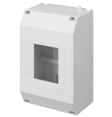 Коробка электротехническая для пломбировки MIKRO S-4, 4M, без клемм и дверцы, 125x80x58mm, IP20