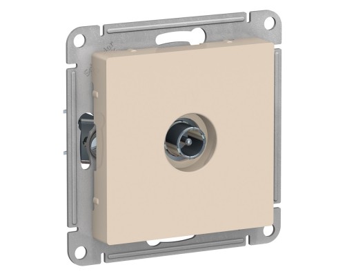 ATLASDESIGN TV РОЗЕТКА оконечная 1DB, механизм, БЕЖЕВЫЙ