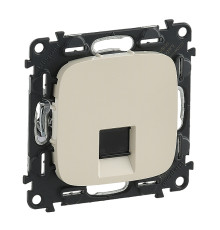 Valena Allure - Розетка 1хRJ-45 UTP CAT6, слоновая кость (инд. упаковка)