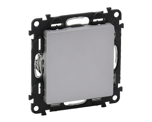 Valena Life - Заглушка с суппортом, с лицевой панелью, алюминий